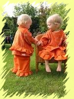 1.September 2002, Chiara & Alina, Roos-Schnitt