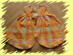 Schürze aus der Ottobre 1/2002 - Gr. 80